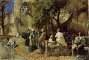 Arab or Arabic people and life. Orientalism oil paintings 90